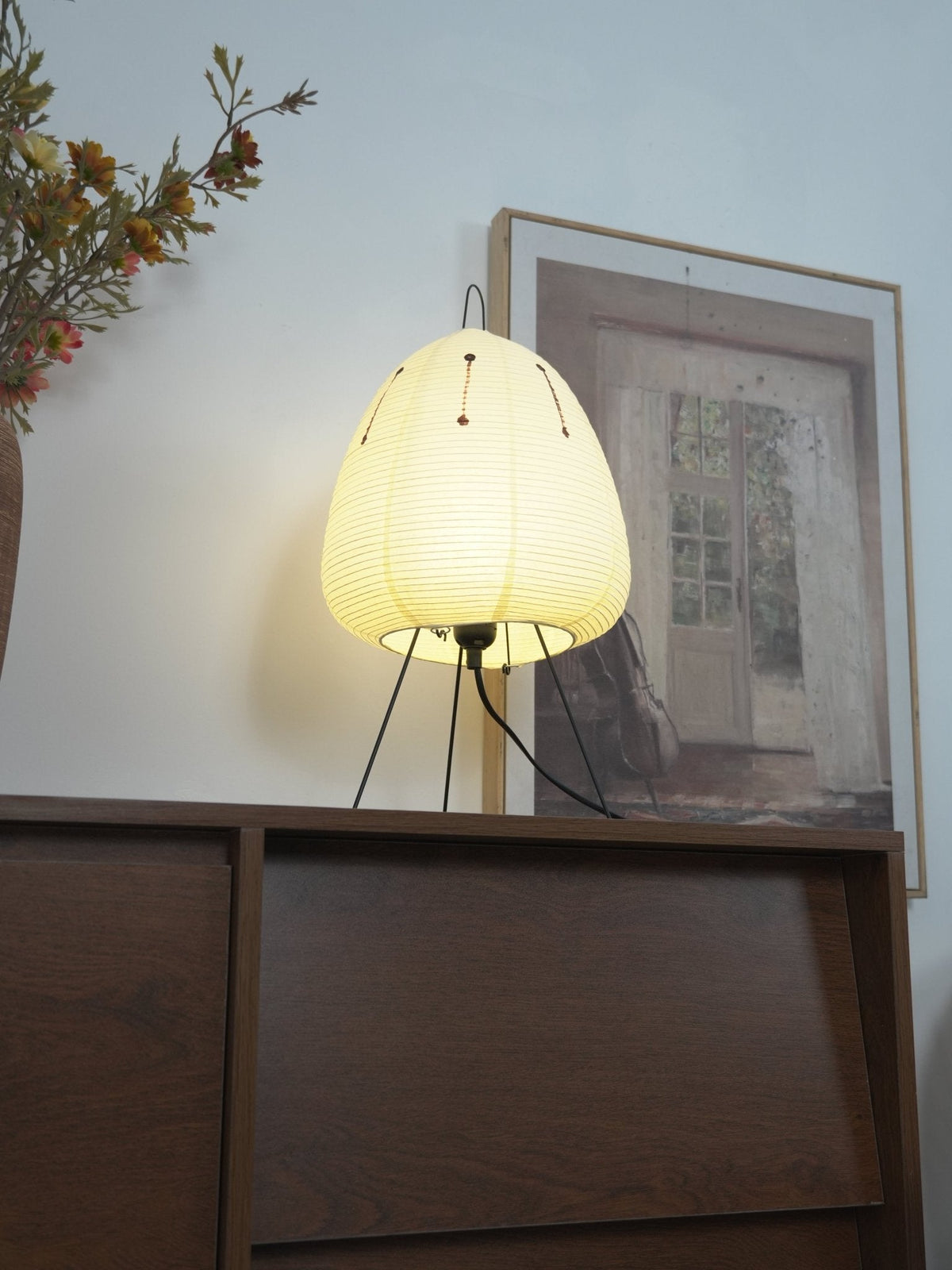 Paper Table Lamp with Soft Glow-Lighting > Table Lamps-casanuva-casanuva