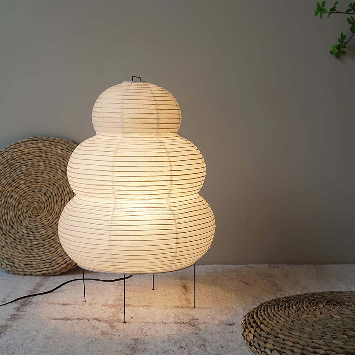 Paper Table Lamp with Soft Glow-Lighting > Table Lamps-casanuva-casanuva