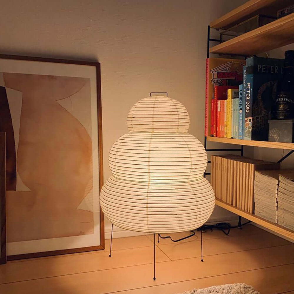 Paper Table Lamp with Soft Glow-Lighting > Table Lamps-casanuva-casanuva