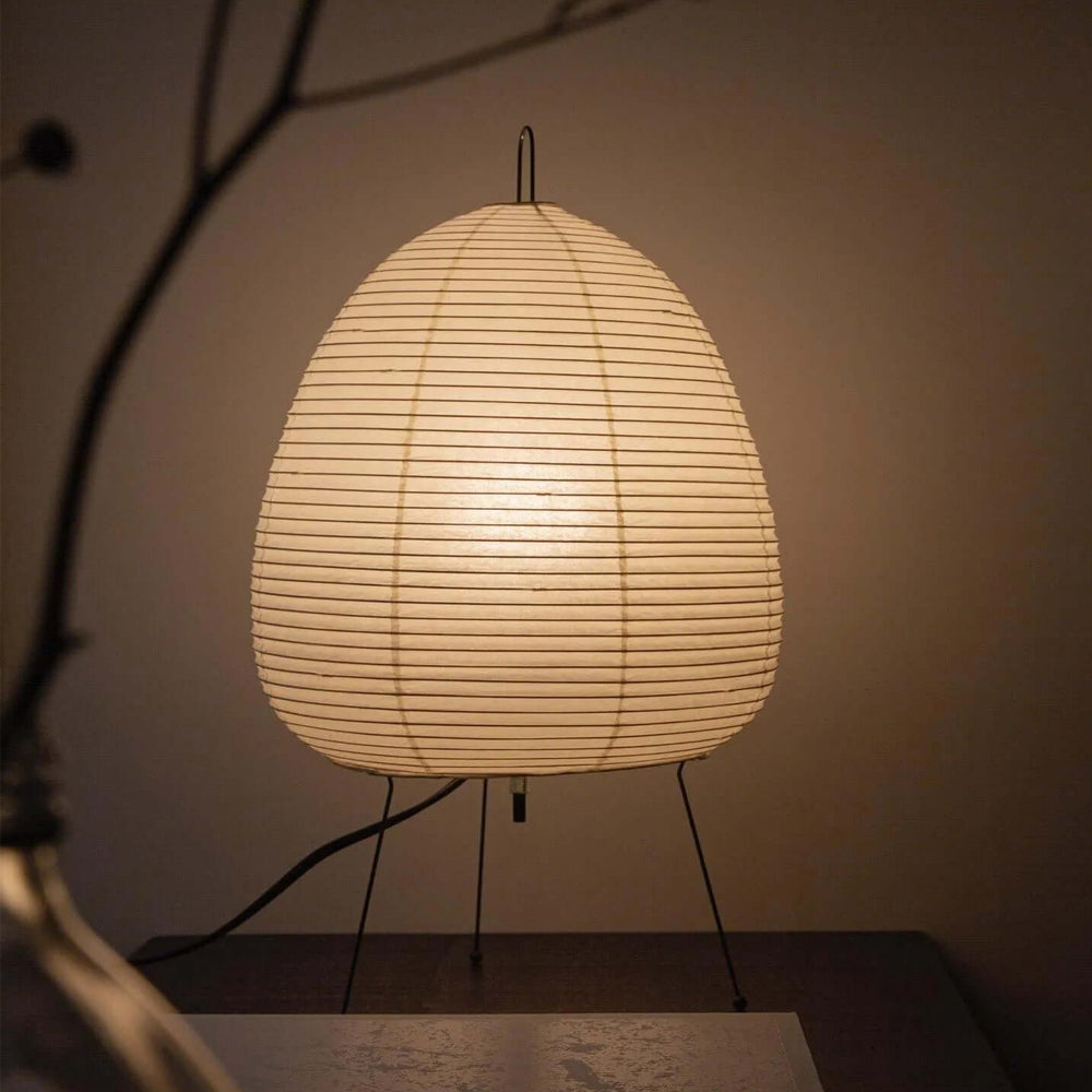 Paper Table Lamp with Soft Glow-Lighting > Table Lamps-casanuva-casanuva