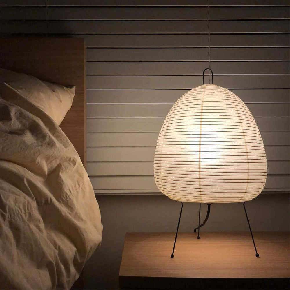 Paper Table Lamp with Soft Glow-Lighting > Table Lamps-casanuva-casanuva