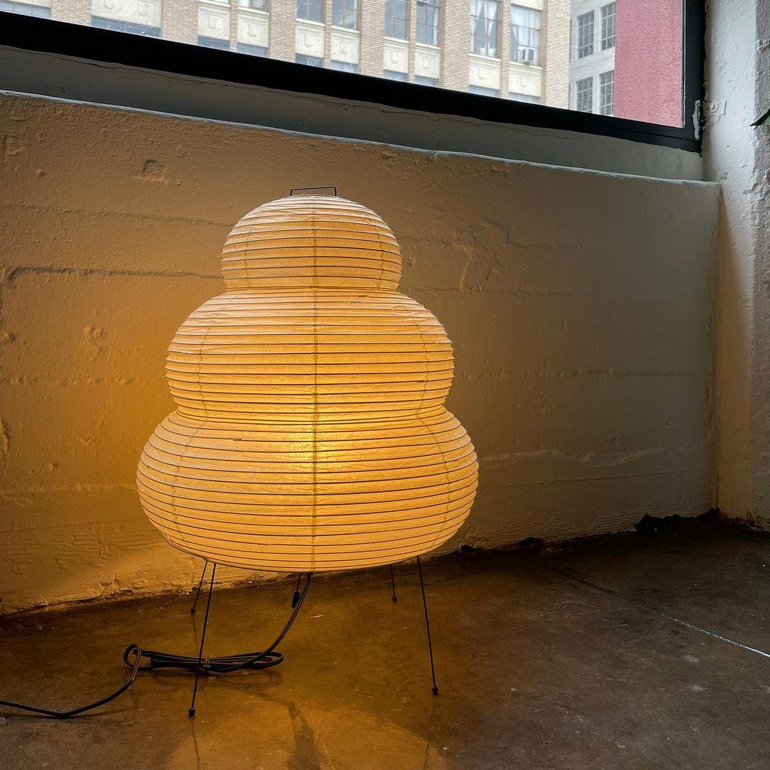 Paper Table Lamp with Soft Glow-Lighting > Table Lamps-casanuva-casanuva