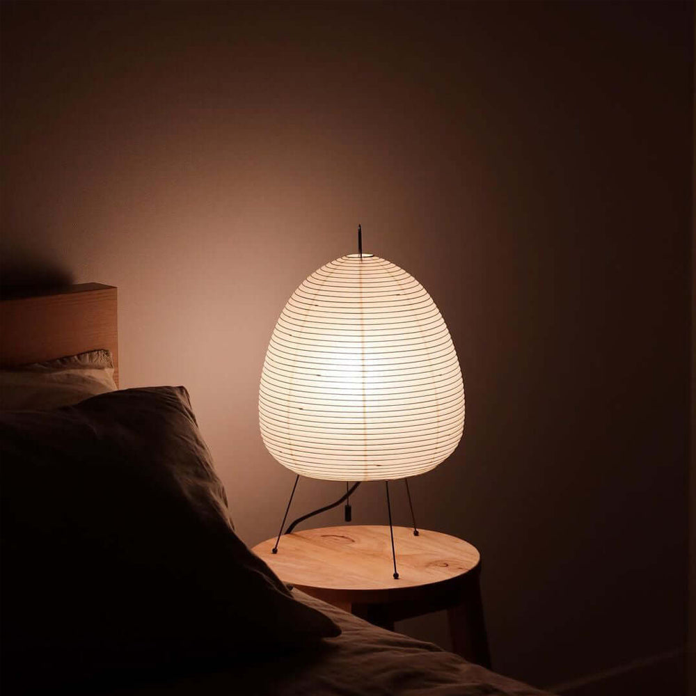 Paper Table Lamp with Soft Glow-Lighting > Table Lamps-casanuva-casanuva