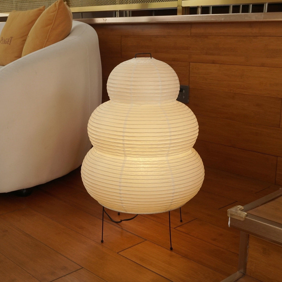 Paper Table Lamp with Soft Glow-Lighting > Table Lamps-casanuva-casanuva