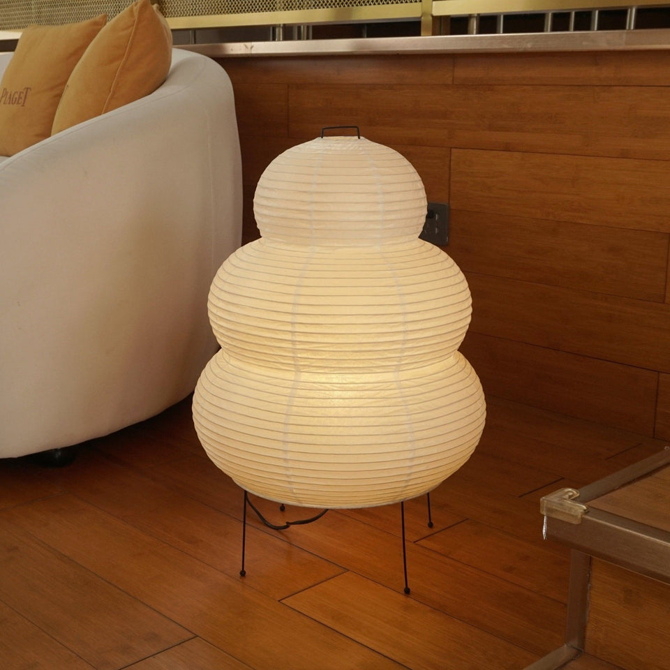 Paper Table Lamp with Soft Glow-Lighting > Table Lamps-casanuva-casanuva