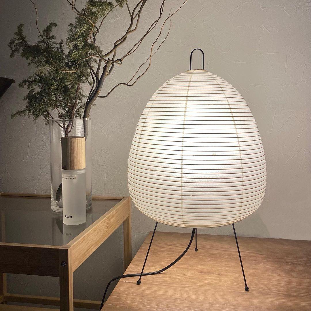 Paper Table Lamp with Soft Glow-Lighting > Table Lamps-casanuva-casanuva