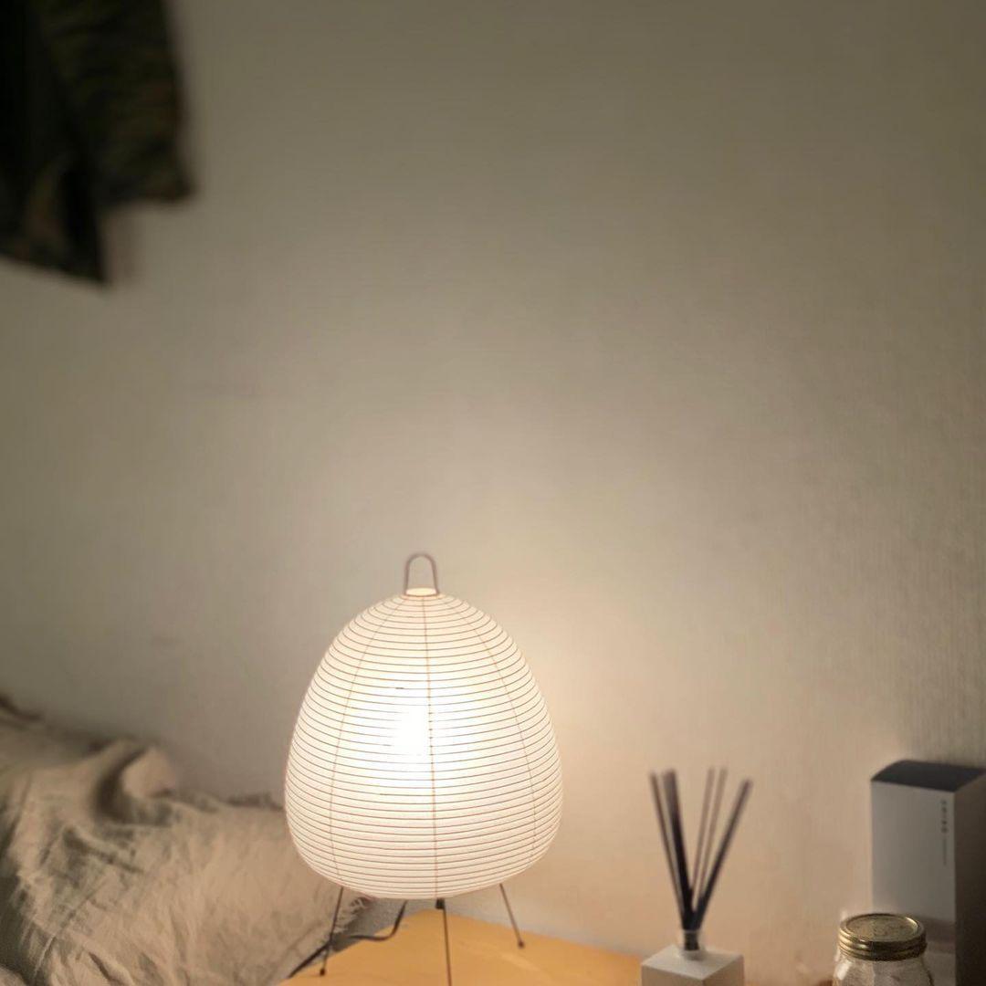 Paper Table Lamp with Soft Glow-Lighting > Table Lamps-casanuva-casanuva