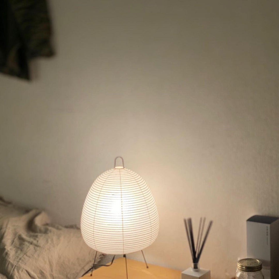 Paper Table Lamp with Soft Glow-Lighting > Table Lamps-casanuva-casanuva