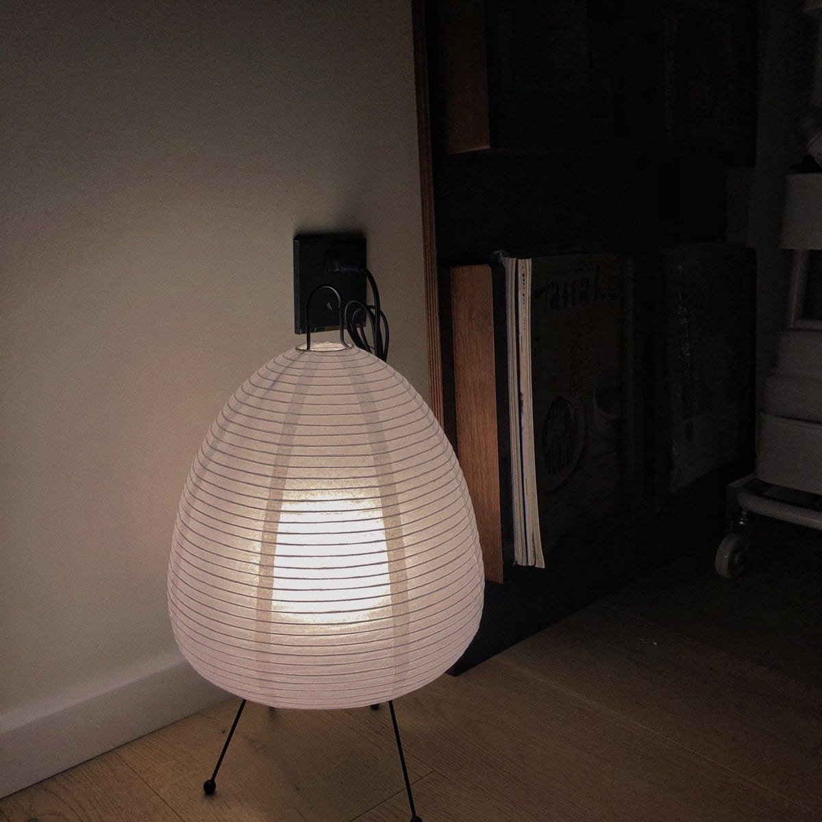 Paper Table Lamp with Soft Glow-Lighting > Table Lamps-casanuva-casanuva