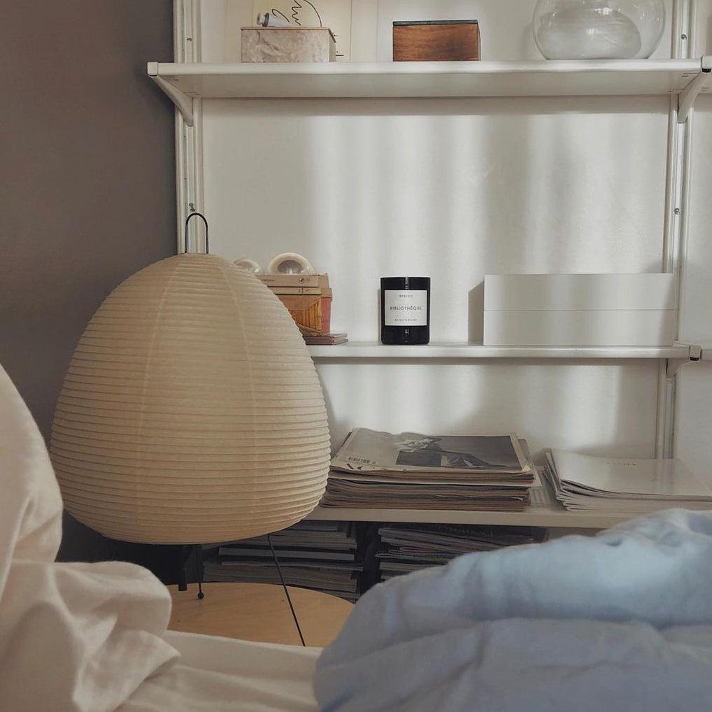 Paper Table Lamp with Soft Glow-Lighting > Table Lamps-casanuva-casanuva