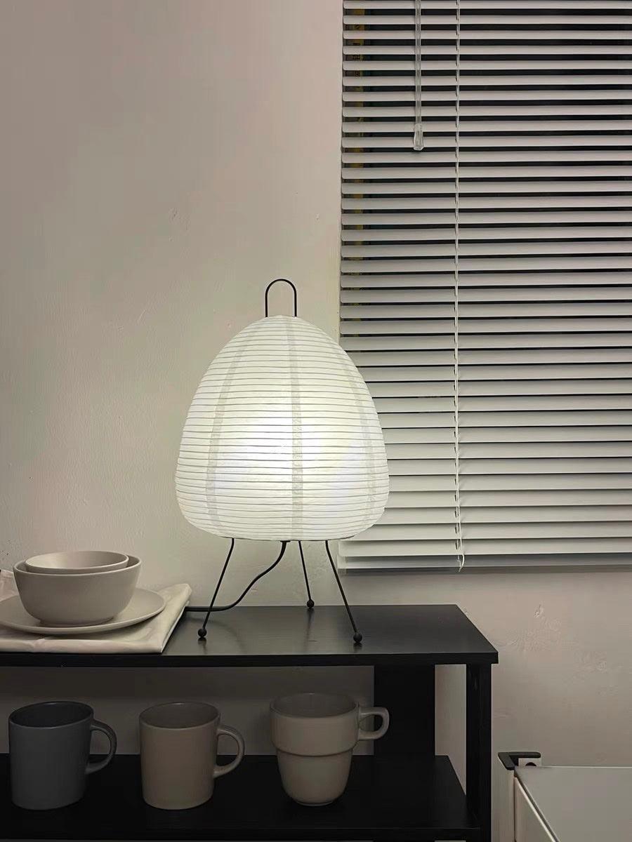 Paper Table Lamp with Soft Glow-Lighting > Table Lamps-casanuva-casanuva