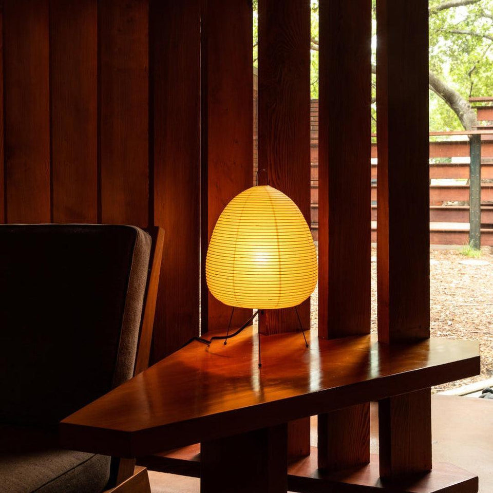 Paper Table Lamp with Soft Glow-Lighting > Table Lamps-casanuva-casanuva