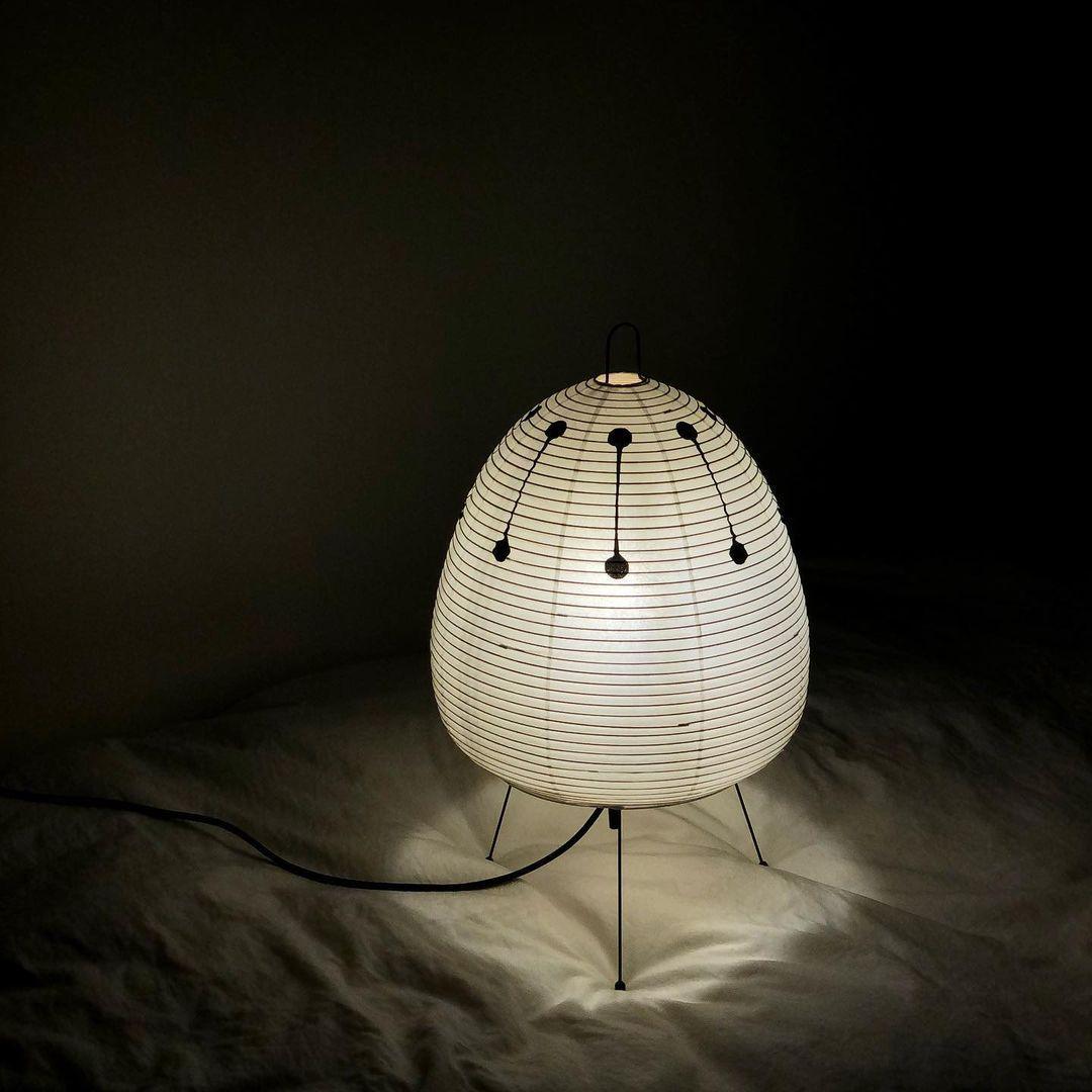 Paper Table Lamp with Soft Glow-Lighting > Table Lamps-casanuva-casanuva