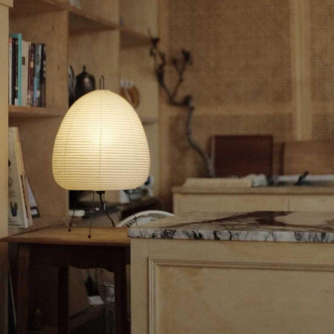 Paper Table Lamp with Soft Glow-Lighting > Table Lamps-casanuva-casanuva