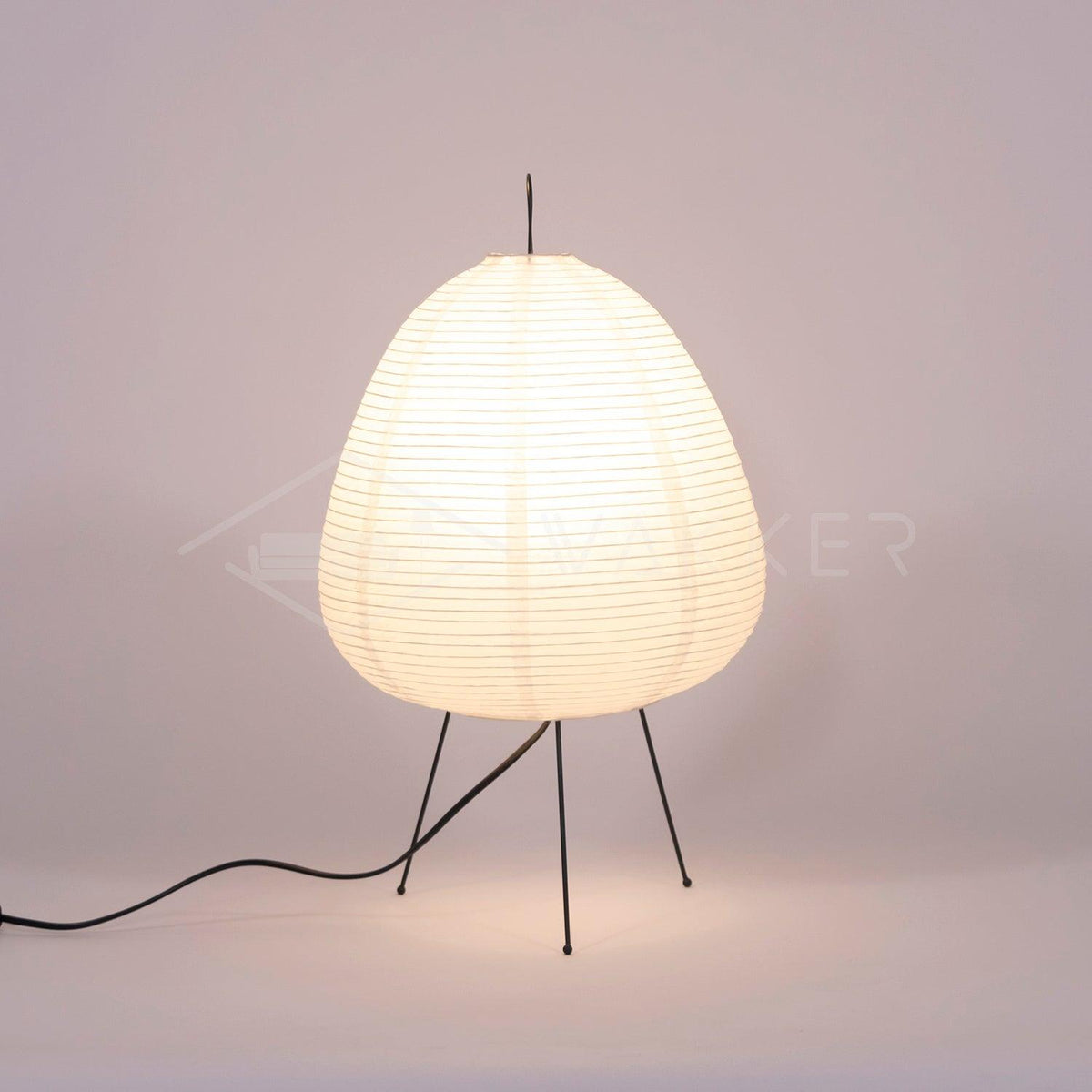 Paper Table Lamp with Soft Glow-Lighting > Table Lamps-casanuva-casanuva