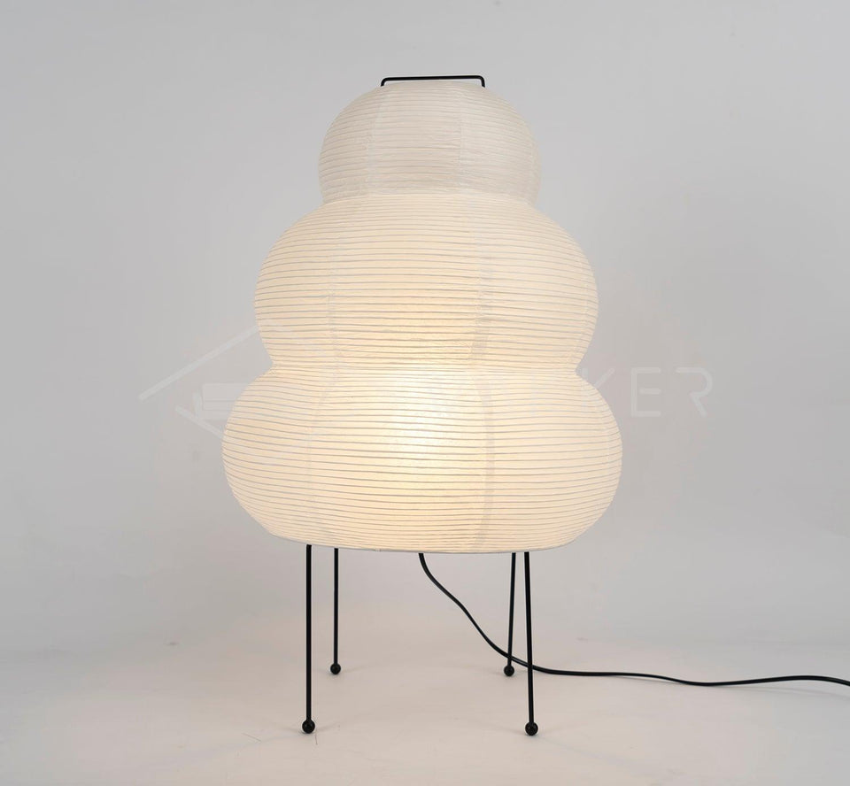 Paper Table Lamp with Soft Glow-Lighting > Table Lamps-casanuva-casanuva