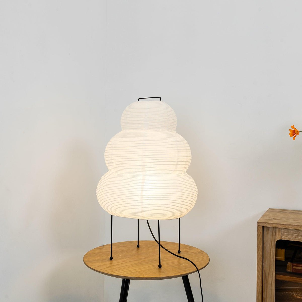 Paper Table Lamp with Soft Glow-Lighting > Table Lamps-casanuva-casanuva