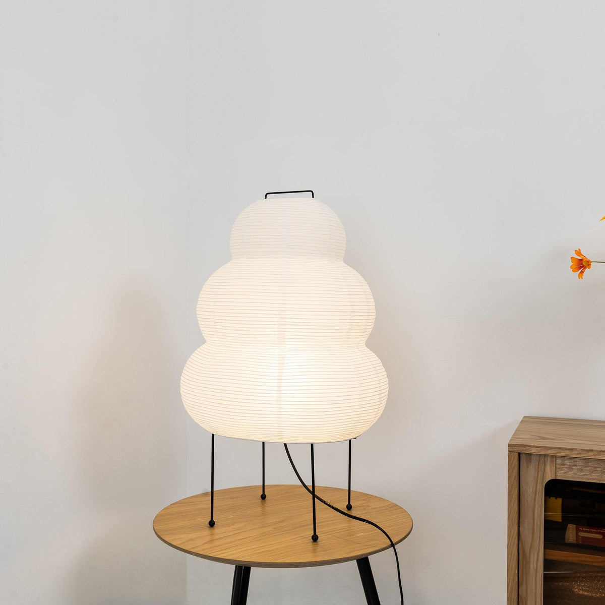 Paper Table Lamp with Soft Glow-Lighting > Table Lamps-casanuva-casanuva
