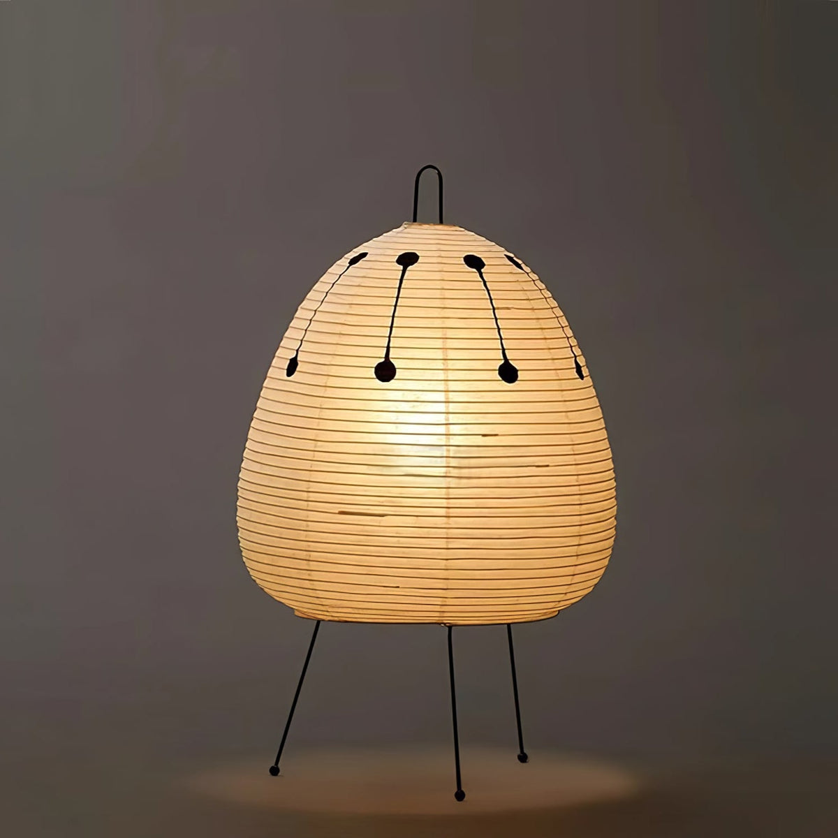 Paper Table Lamp with Soft Glow-Lighting > Table Lamps-casanuva-casanuva