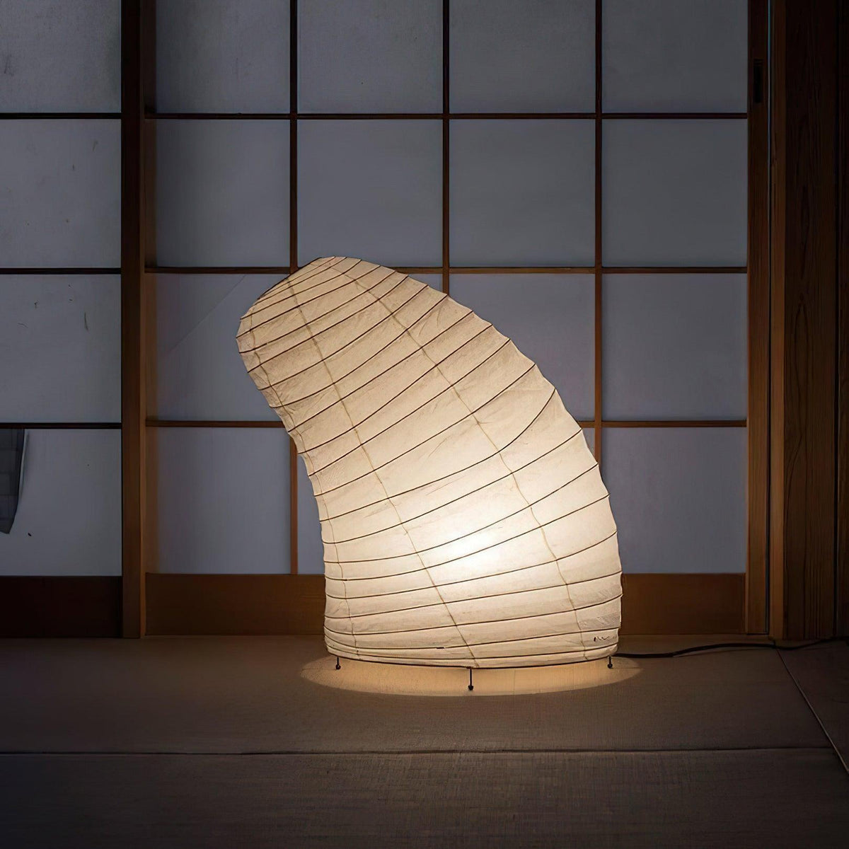 Paper Table Lamp with Soft Glow-Lighting > Table Lamps-casanuva-casanuva