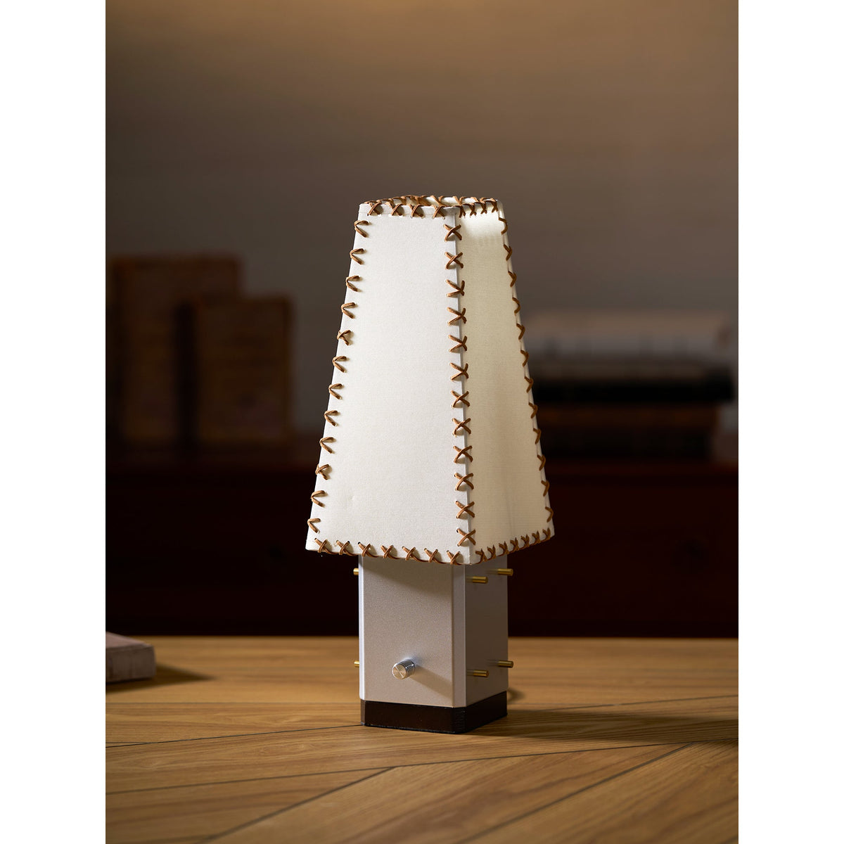 Parchment Table Lamp with Warm Glow-Lighting > Table Lamps-casanuva-casanuva