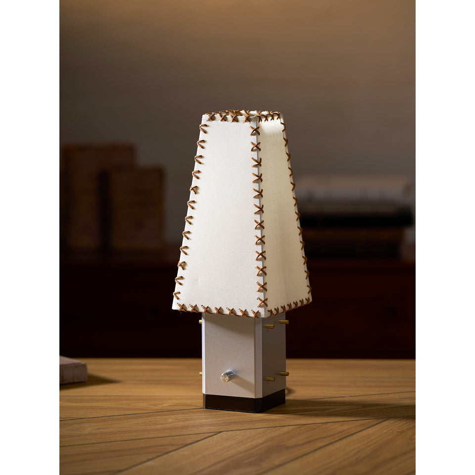 Parchment Table Lamp with Warm Glow-Lighting > Table Lamps-casanuva-casanuva
