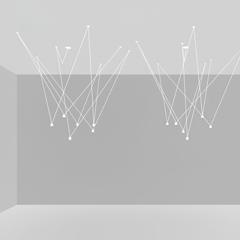 Pendant Lamp Collection-Lighting > Pendant Lights-casanuva-12 heads-White-casanuva