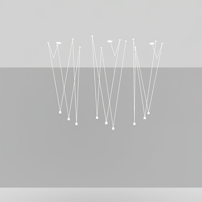 Pendant Lamp Collection-Lighting > Pendant Lights-casanuva-9 heads-White-casanuva