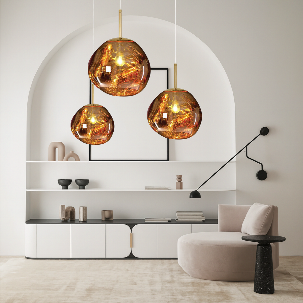 Pendant Lamp Melt Design-Lighting > Pendant Lights-casanuva-casanuva