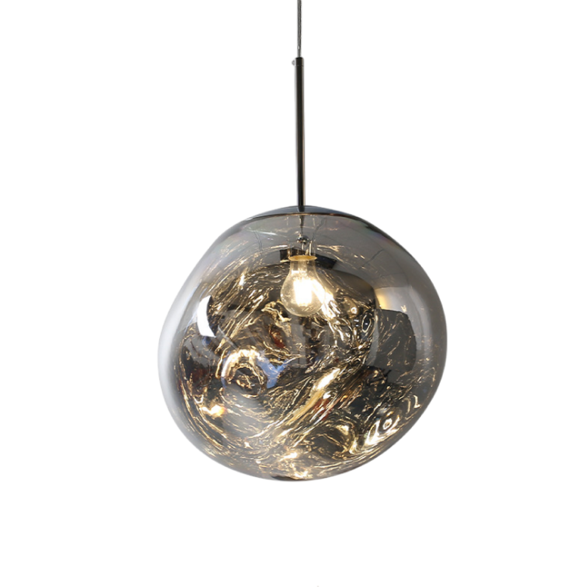 Pendant Lamp Melt Design-Lighting > Pendant Lights-casanuva-Smoke Gray-18 cm-casanuva