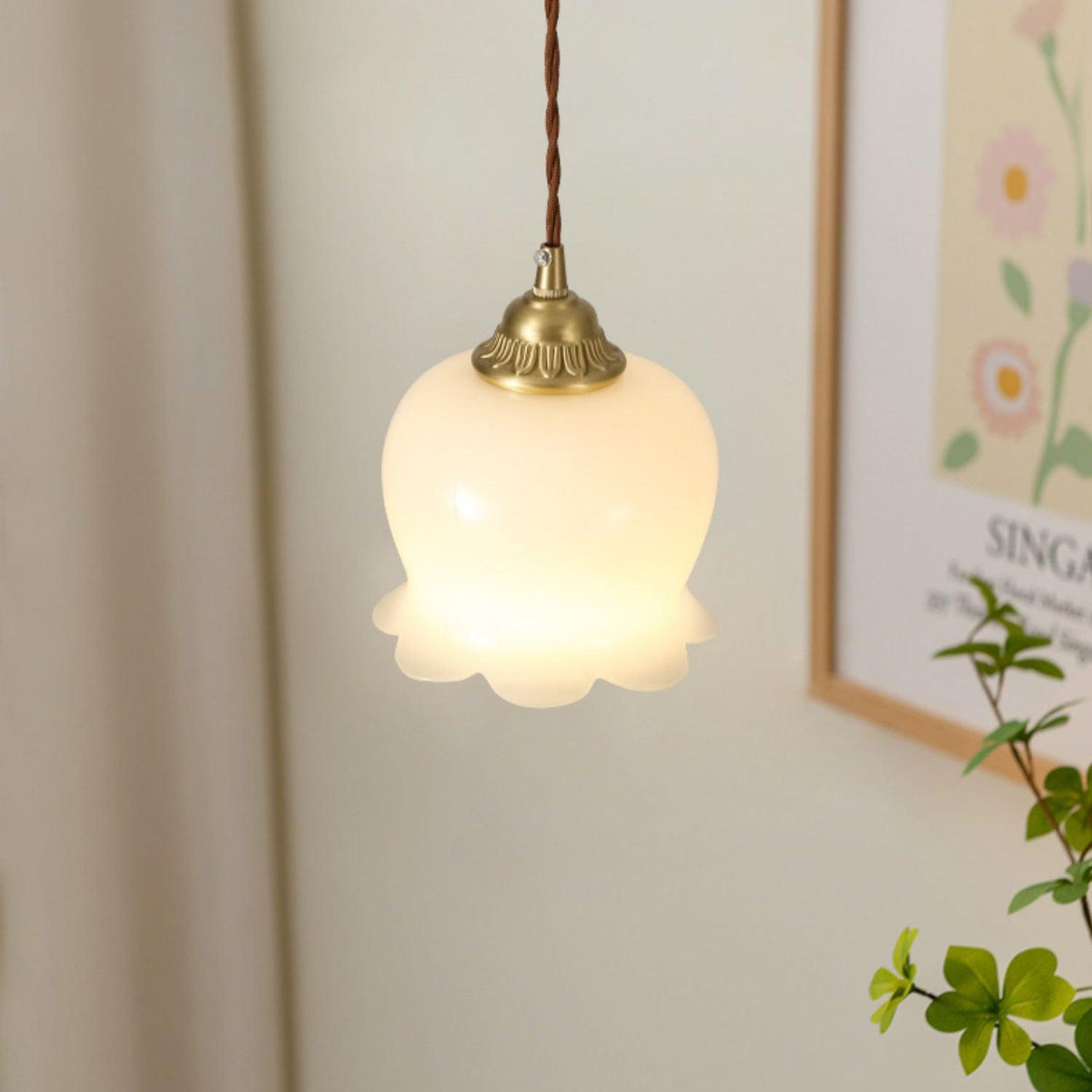 Pendant Lamp Valley Flower Design-Lighting > Pendant Lights-casanuva-casanuva