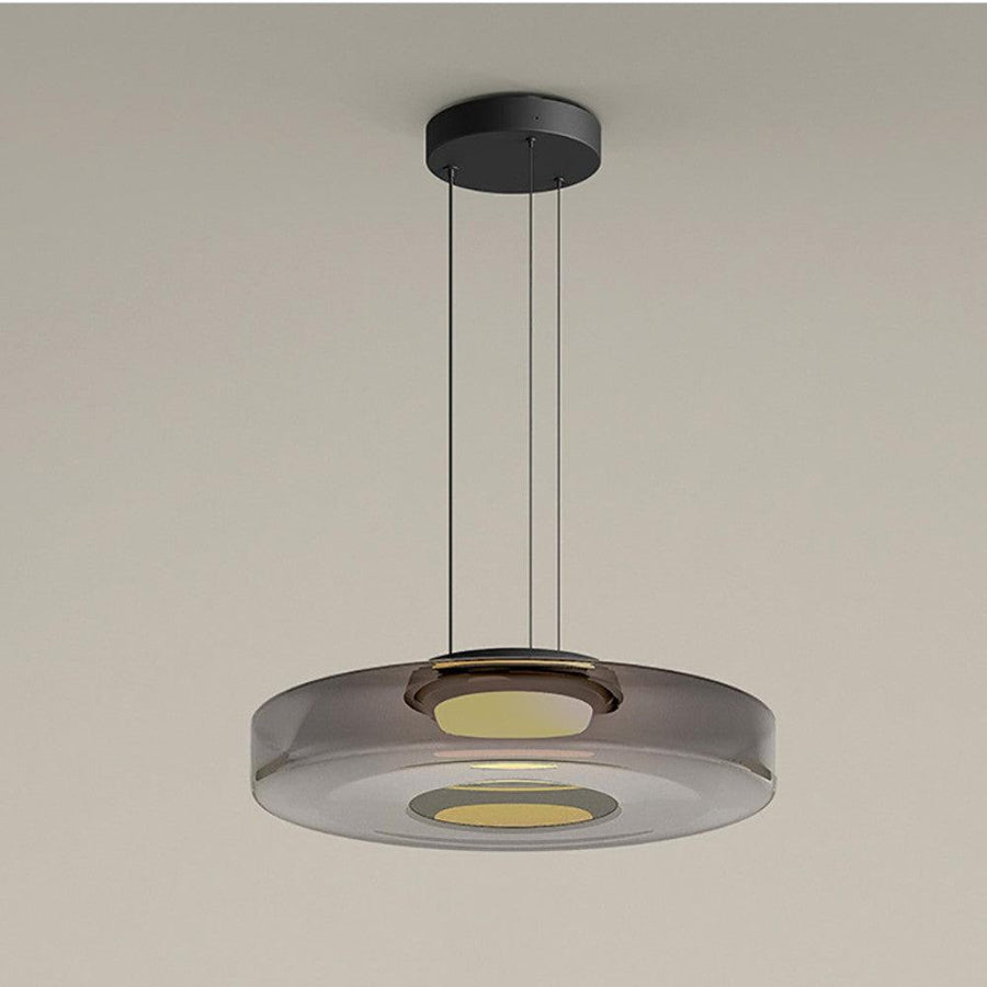 Pendant Light Levels Series Modern Design-Lighting > Pendant Lights-casanuva-25cmx11cm-Smoke Gray-Warm Light-casanuva