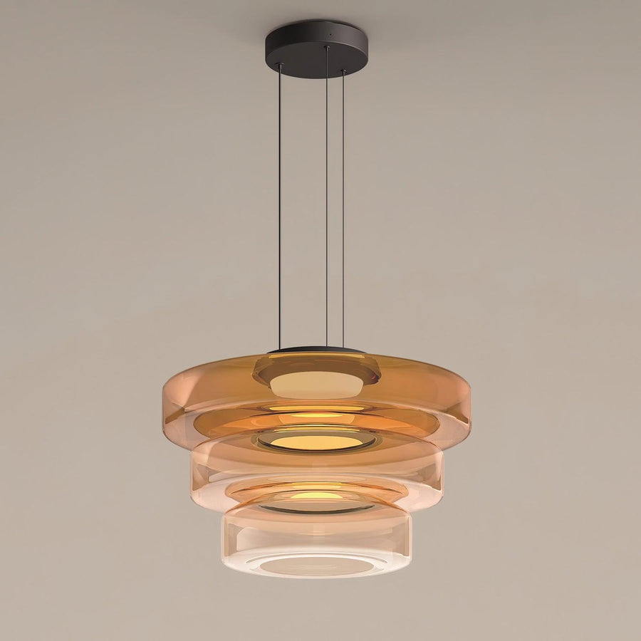 Pendant Light Levels Series Modern Design-Lighting > Pendant Lights-casanuva-45cmx33cm-Amber-Warm Light-casanuva