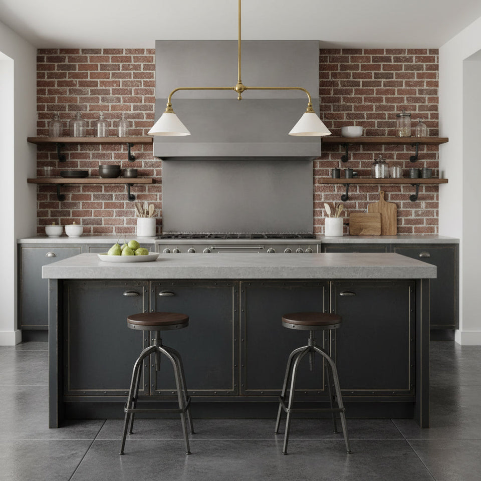 Pendant Light with Glass Shade-Lighting > Pendant Lights-casanuva-casanuva