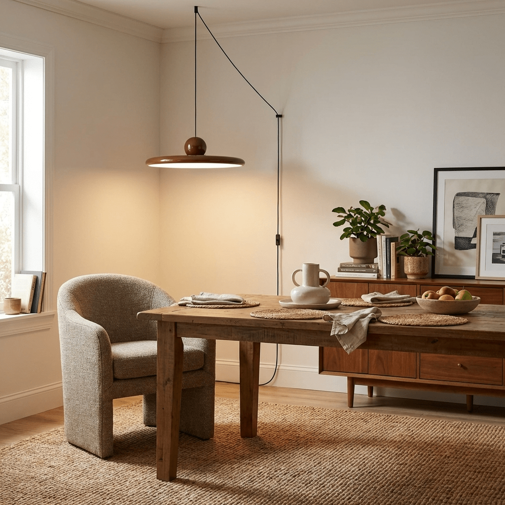 Pendant Swag Light with Adjustable Cord-Lighting > Pendant Lights-casanuva-casanuva
