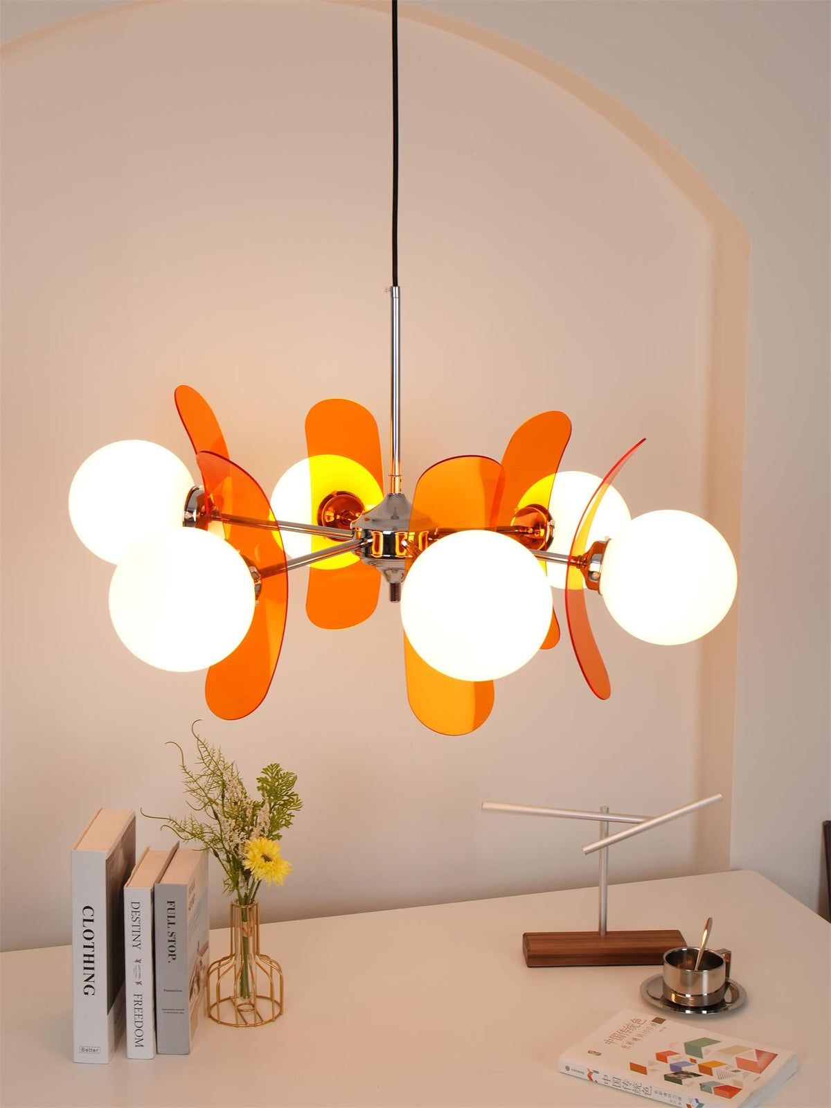 Phosphorescent Crystal Chandelier-Lighting > Chandeliers & Pendant Lights-casanuva-casanuva