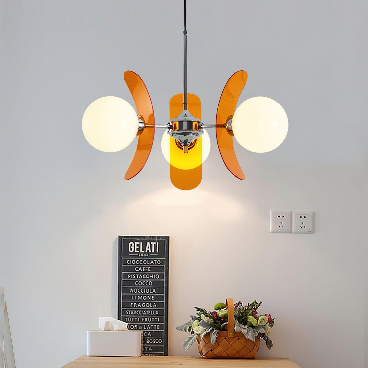 Phosphorescent Crystal Chandelier-Lighting > Chandeliers & Pendant Lights-casanuva-casanuva