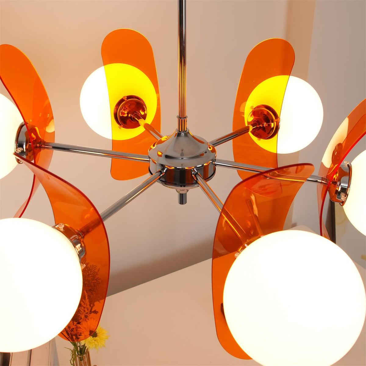 Phosphorescent Crystal Chandelier-Lighting > Chandeliers & Pendant Lights-casanuva-casanuva