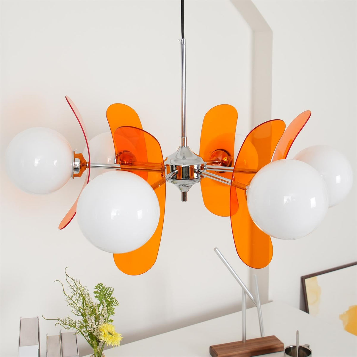 Phosphorescent Crystal Chandelier-Lighting > Chandeliers & Pendant Lights-casanuva-casanuva