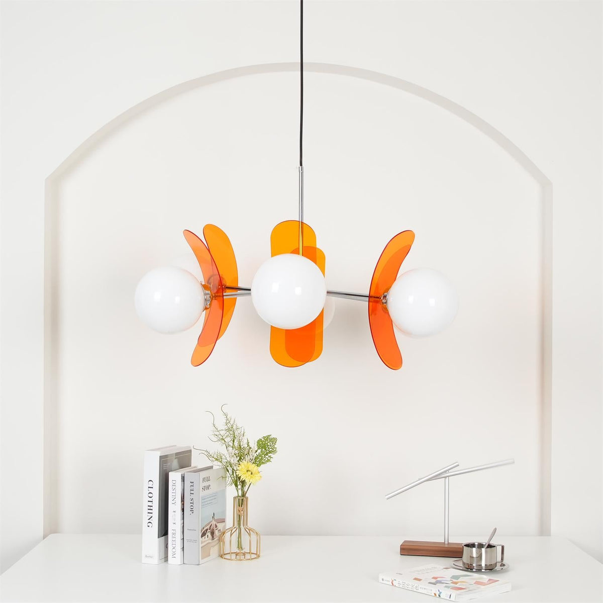 Phosphorescent Crystal Chandelier-Lighting > Chandeliers & Pendant Lights-casanuva-casanuva
