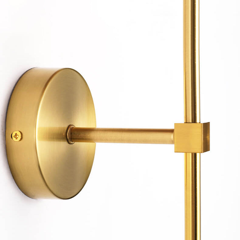 Pleated Fabric Shade Wall Sconce Lamp with Straight Arm 1-Light-Lighting > Wall Lights-casanuva-casanuva