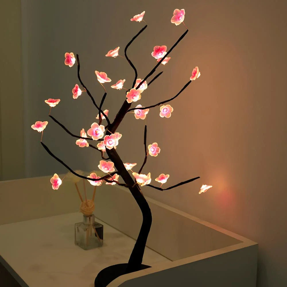 Plum Blossom Decorative Vase-Home Decor > Vases-casanuva-casanuva