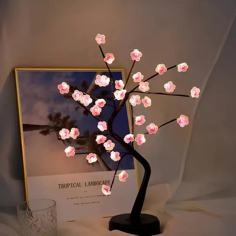 Plum Blossom Decorative Vase-Home Decor > Vases-casanuva-casanuva