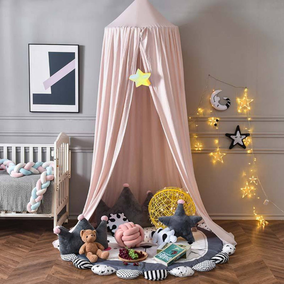 Polyester Canopy for Children's Room-Bedding & Bath > Bedding Sets-casanuva-casanuva