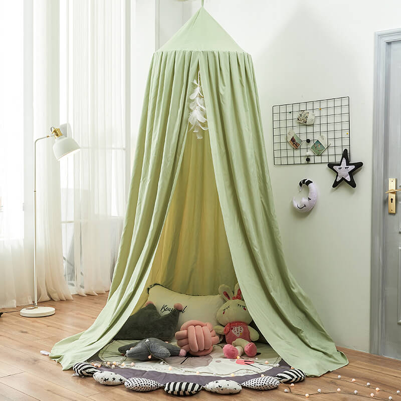 Polyester Canopy for Children's Room-Bedding & Bath > Bedding Sets-casanuva-Bean Vegetables-casanuva