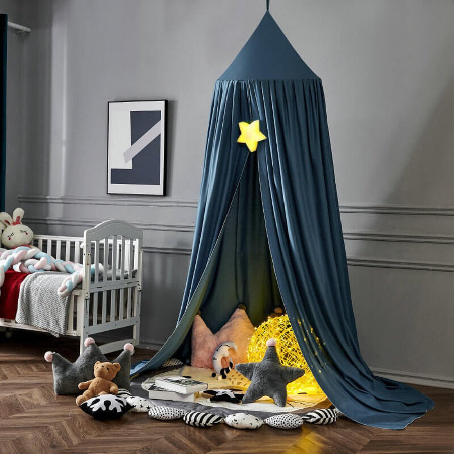 Polyester Canopy for Children's Room-Bedding & Bath > Bedding Sets-casanuva-Blue-casanuva