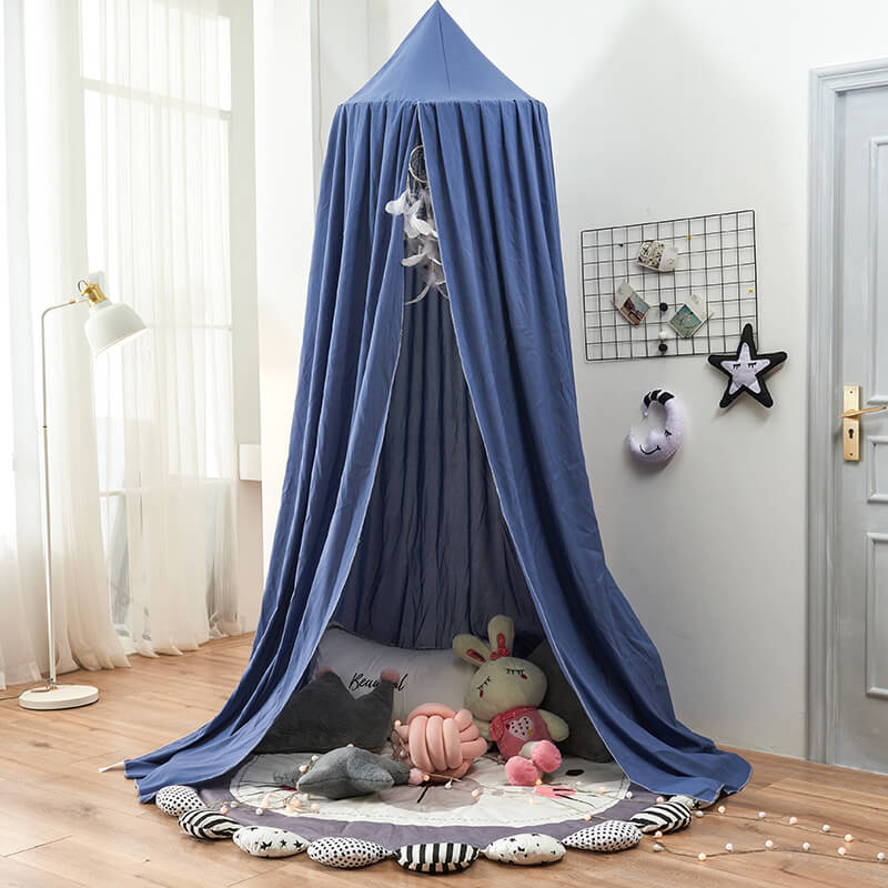Polyester Canopy for Children's Room-Bedding & Bath > Bedding Sets-casanuva-Royal Blue-casanuva