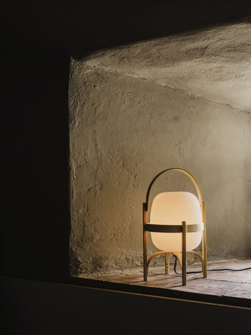 Portable Glass Table Lamp-Lighting > Table Lamps-casanuva-casanuva