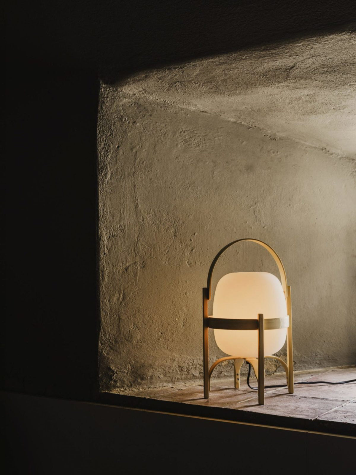 Portable Glass Table Lamp-Lighting > Table Lamps-casanuva-casanuva