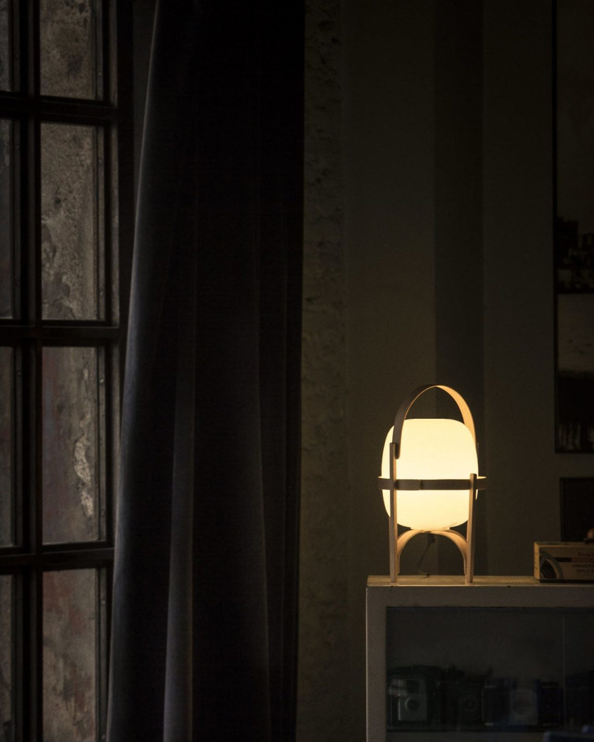 Portable Glass Table Lamp-Lighting > Table Lamps-casanuva-casanuva